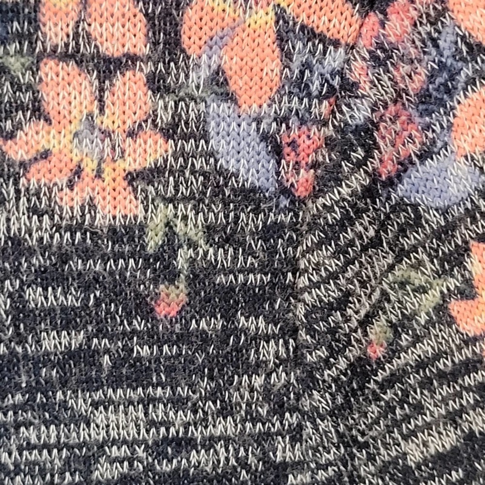 Wallflower Vintage Floral Print Hooded Sweater Size Medium - Picture 4 of 4
